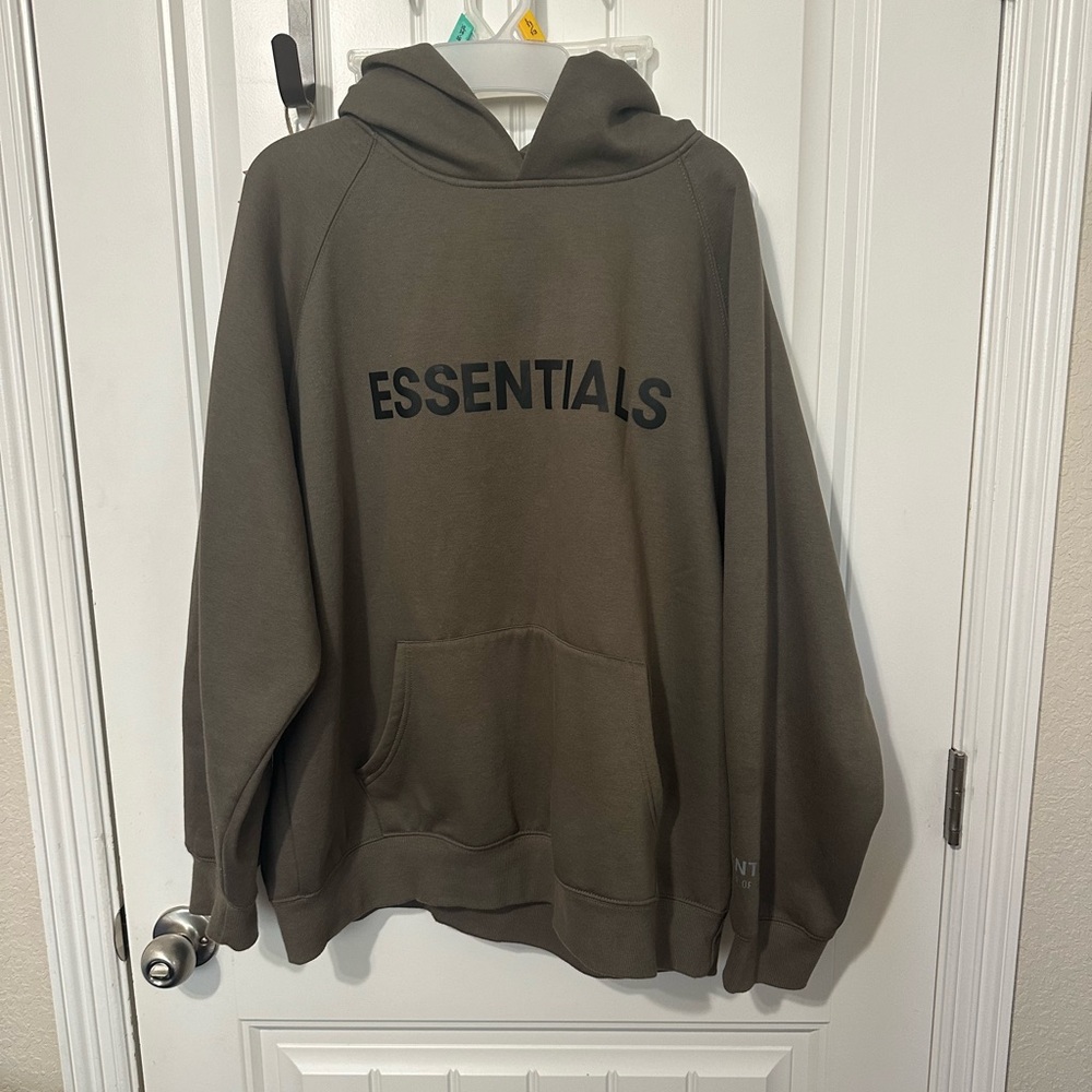 Essentials hoodie size Large